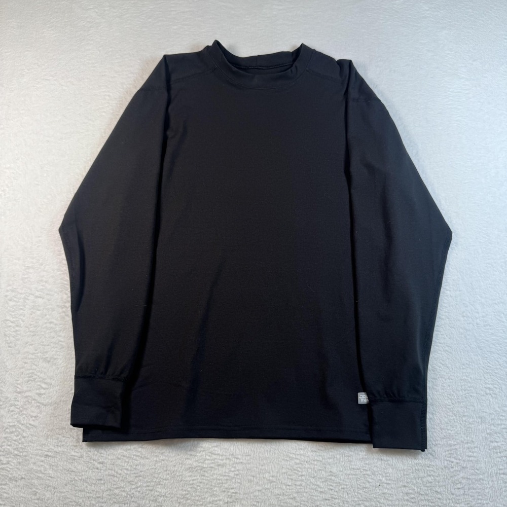 Polarmax Acclimate Dry‎ Shirt Mens Large Black Long Sleeve Thermal Base Layer